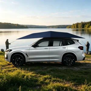 Car Roof Cover Umbrella Tent Automatic Folding for SUV Parking