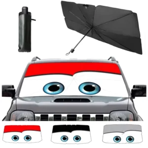 Car Sunshade Umbrella Windshield Folding Front Parasol Umbrella Car Window Summer Sun Protection Umbrella