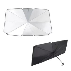 Car Windshield Sun Shade Foldable Automotive UV Rays Sun Visor Car Umbrella Car Front Window Sunshades