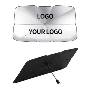 Car Windshield Sun Shade Umbrella with Movable Handle