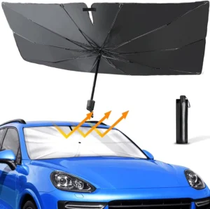 Car Windshield Sunshade Umbrella UV Heat Shield Foldable Universal Fit Vehicles Bulk
