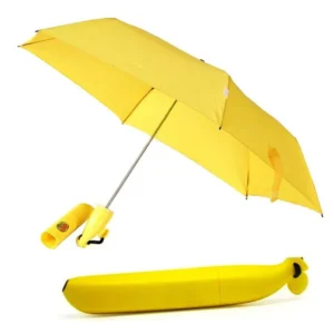 Cartoon Banana Fruit Umbrella for Children and Students