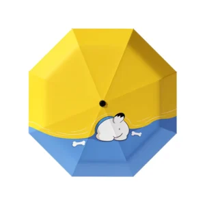 Cartoon Cute Dual-Purpose Folding Umbrella Children’s Special Anti-Ultraviolet Sun and Rain Parasol Advertising Umbrella