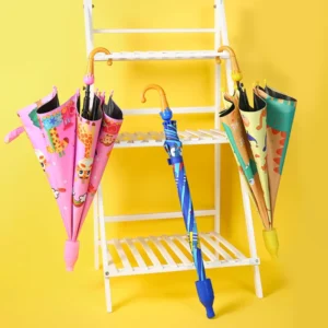 Cartoon Design Children’s Outdoor Sunshade and Rain Umbrella for Men, Women, and All Ages