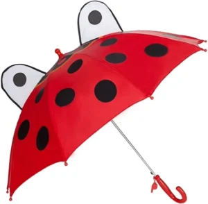 Cheer Printing Kids Girl Custom Logo Cartoon Umbrella for Outdoor