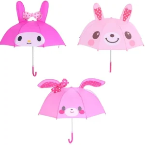 Child Animal Rabbit Cartoon Angels Umbrella