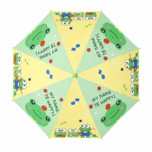 Children’s Modern Back School Waterproof Polyester Umbrella Iron Ribs for Primary School Students Kindergarten Baby