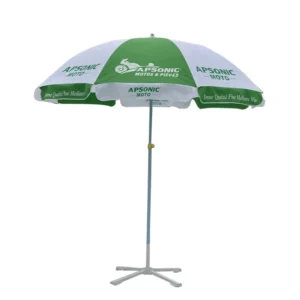 China Customized Color Patio Outdoor Umbrellas 2.4M Garden Sunshade Beach Umbrella