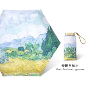China Factory Folding Manual Umbrella for Adults Waterproof Capsule Umbrella
