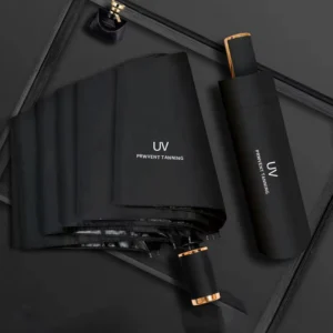 China Factory Promotional 3 Folding Mini Advertising Umbrellas for the Rain Foldable Umbrella With Logo