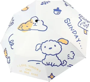 China Three Fold umbrella Custom Color Mini Foldable Easy To Carry