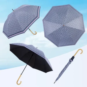 Classic Design Long Straight Women’s UV Sun and Rain Umbrella