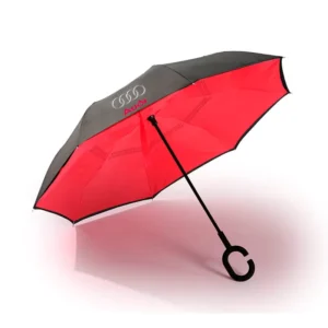 Classic Inside Out Magic C-Handle Inverted Reverse Umbrella, Manual, Nylon