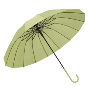Classic Large Solid Color Straight Pole Umbrella 16 Bone 120cm Open Diameter Windproof Japanese Double Waterproof Business Gifts
