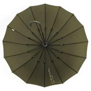 Classic Straight Umbrella with Pongee Fabric, Steel Ribs, 110cm Open Diameter, Manual