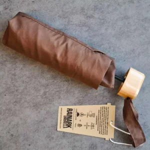 Coffee Grounds RPET Folding Sun and Rain Umbrella, Various Colors, Customized Eco-Friendly Gift
