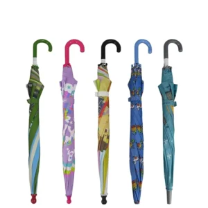 Color-Changing 19-Inch Personalized Girls’ Umbrella with Magic Fabric
