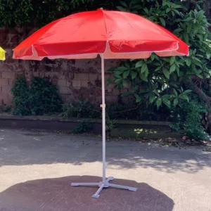 Colorful Anti-UV Parasols Customized Outdoor Beach Sun Umbrella