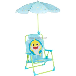 Comfortable Foldable Portable Lightweight Modern Moon Chair Kids Beach Chair Umbrella Durable Metal Frame Eco Friendly