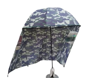 Commercial Adjustable Thickened Fishing Umbrella with Universal Clamp for Outdoor Beach Camping and Fishing