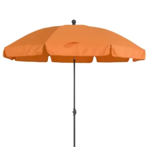 Commercial Garden Umbrella Stainless Steel Vinyl Sunshade for Market Stalls and Beaches