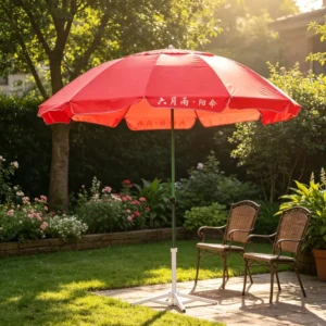 Commercial Grade 150A Umbrella 10-Panel Canopy UV Protection Patio Beach Sun Parasol