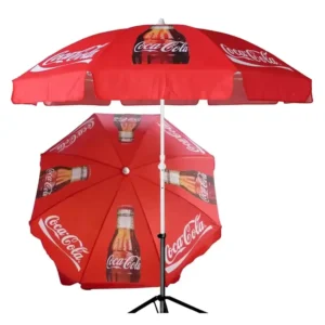 Commercial Grade Beach Sunshade 200cm Outdoor Advertising Garden Umbrella