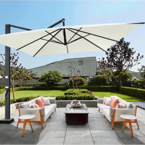Commercial Middle Post Outdoor Parasol Umbrella Sombrilla De Jardin