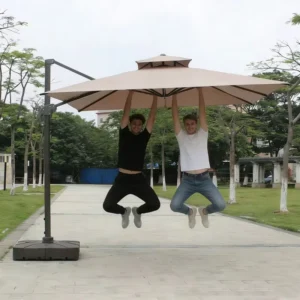 Commercial Outdoor Patio Umbrella Parasol for Garden, Restaurant, Hotel, and Beach Use