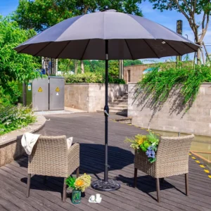 Commercial Sun Beach Garden Shanghai Parasols Outdoor Market Patio Umbrellas For Restaurant