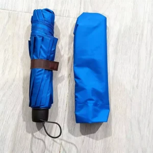 Compact Foldable Manual Umbrella with UV Protection Custom Logo Lightweight