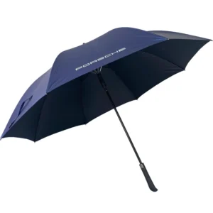 Custom 27inch Windproof & Waterproof Logo Printed Straight Golf Umbrella Black UV Coating Manufacturers’ Offer