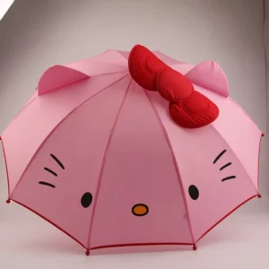 Custom 8K Kids Umbrella with Classic Design Straight Style Made From Semi Automatic Fiberglass Frame Direct From Chinese Factory