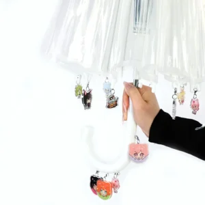 Custom Anime Acrylic Keychain Umbrella Holographic Keychains Factory Direct