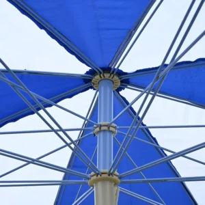 Custom Center Column Outdoor Sunshade Beach Stall Courtyard Rain Umbrella 52inch Custom Logo