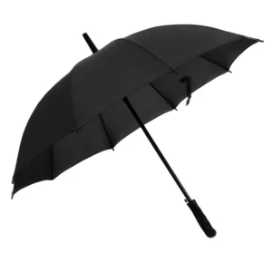 Custom-Colored Semi-Automatic Straight Golf Umbrella, Windproof, Logo Print