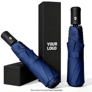 Custom Compact Folding Umbrella with Logo Print Anti-UV Automatic Manual Umbrella