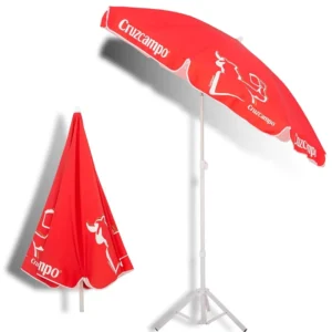Custom Design Portable Beach Umbrella Parasol with Logo