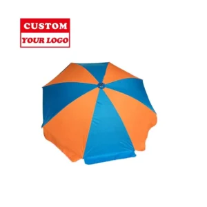 Custom Design Portable Sun Shade Beach Umbrella for Patio