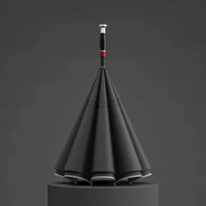 Custom Double-Layer Reverse Umbrella with Logo Printing, Straight Handle, Business Gift