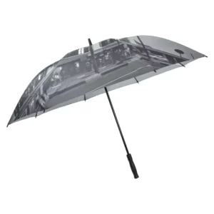 Custom Full Digital Storm-Resistant Golf Umbrella Logo-Printed Raincover