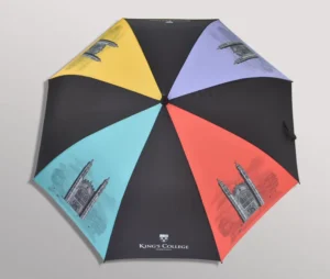 Custom Golf Umbrella Made in Shenzhen Factory with OEM Logo