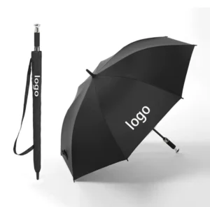 Custom Large Golf Umbrella for Rain, Windproof Automatic Open Double Canopy Oversized Vented Stick Umbrella for Men and Women