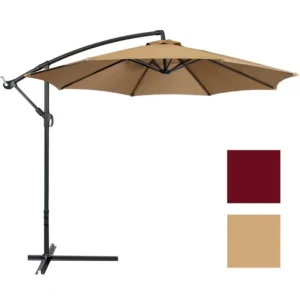 Custom Large Golf Windproof Cantilever Pool Garden Patio Umbrella