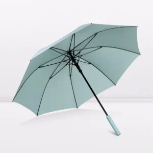 Custom Logo 54/60 Inch Fiberglass Golf Umbrella Strong Water Resistance 5 Colors