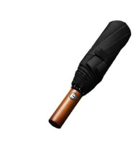 Custom Logo Automatic Extra-Large Folding Rain and Sun Umbrella with Reinforced Frame and Thickened Handle