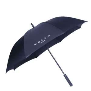 Custom Logo Automatic Open Large Black Double-Layer Golf Umbrella