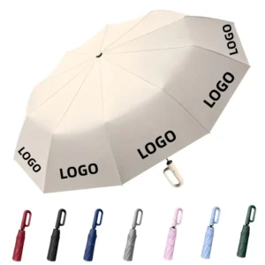 Custom Logo Automatic Umbrella with Personalized Design for Home and Outdoor Use