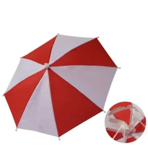 Custom Logo Countries Flag Head Umbrella Hat Sun Protection Rain Umbrella for Climbing Fishing