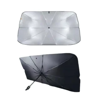 Custom Logo Foldable Car Sunshade Retractable Windscreen Shade with UV Protection for Outdoor Use